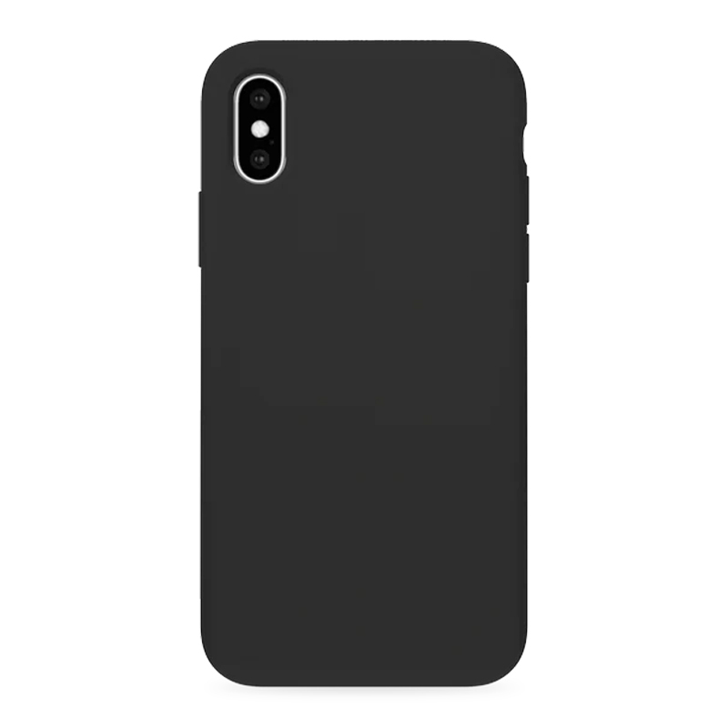 SYphone Silicone kryt pro iPhone XS Max (Černá)
